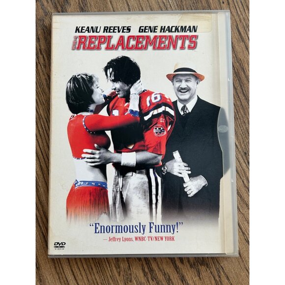 The Replacements DVD Movie Starring Keanu Reeves & Gene Hackman - Picture 1 of 4